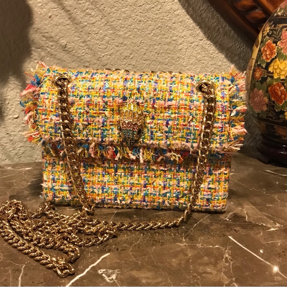 KURT GEIGER LONDON
Kensington Mini Tweed Crossbody
